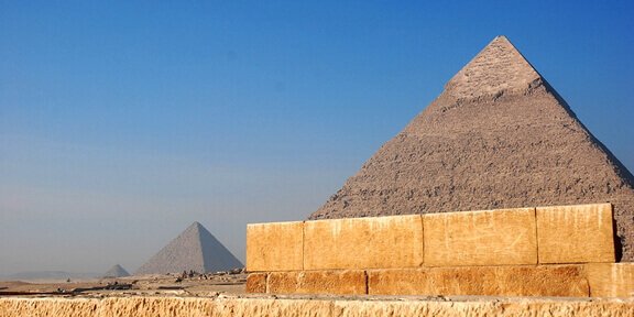 Egyptian pyramids were grain stores, not tombs.